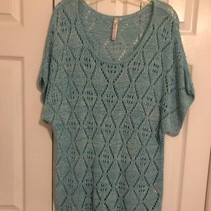 Blue sweater size xxL EUC